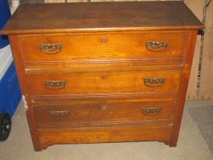 Pine Dresser Before