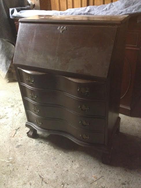 secretary desk before